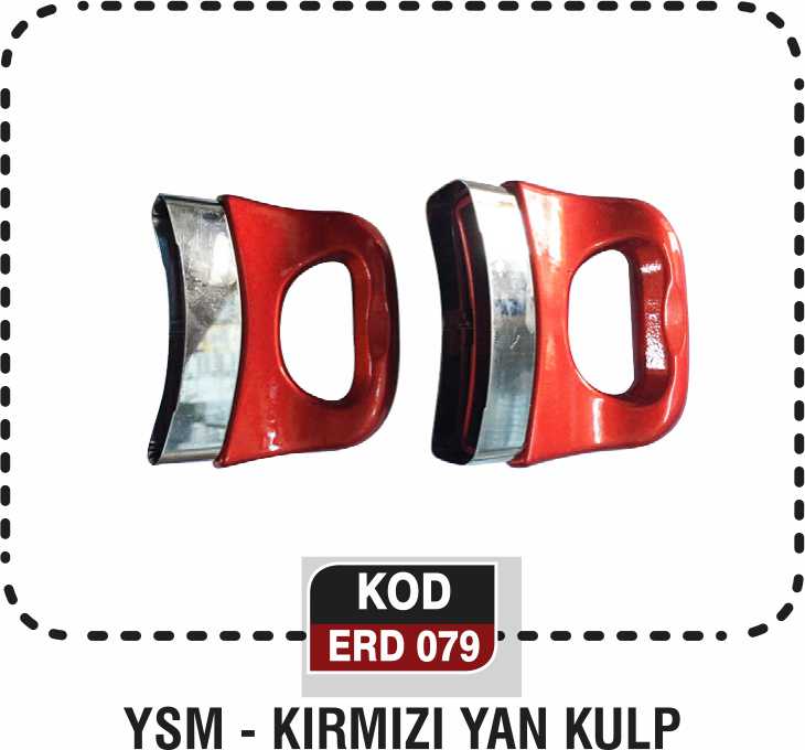 KIRMIZI-ÇELİK-TEFLON-YAN KULP  ERD 079